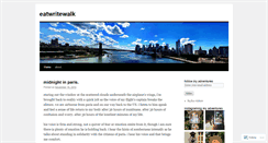 Desktop Screenshot of eatwritewalk.com