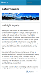 Mobile Screenshot of eatwritewalk.com